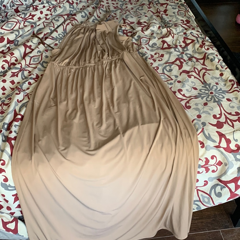 Lane Bryant size 18/20 brown halter dress